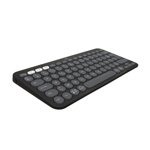 Logitech Clavier sans fil - Logitech - K380s - Graphite - 60% - Silencieux - US INTL