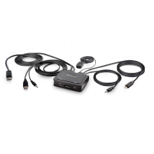 2-PORT COMPACT 4K KVM SWITCH