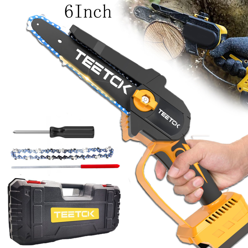 6"  Mini Chainsaw Brushless Cordless  (No Battery)-DeWALT  Compatible