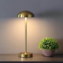 Cordless Table Lamp Touch Sensor Dimmable 3 Lighting Color Battery Powered Rechargeable Night Light Small Bedside Nightstand Lamp