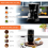 GEEPAS (Black) Geepas Coffee Machine & Coffee Grinder Combo Set 3