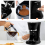GEEPAS (Black) Geepas Coffee Machine & Coffee Grinder Combo Set 6
