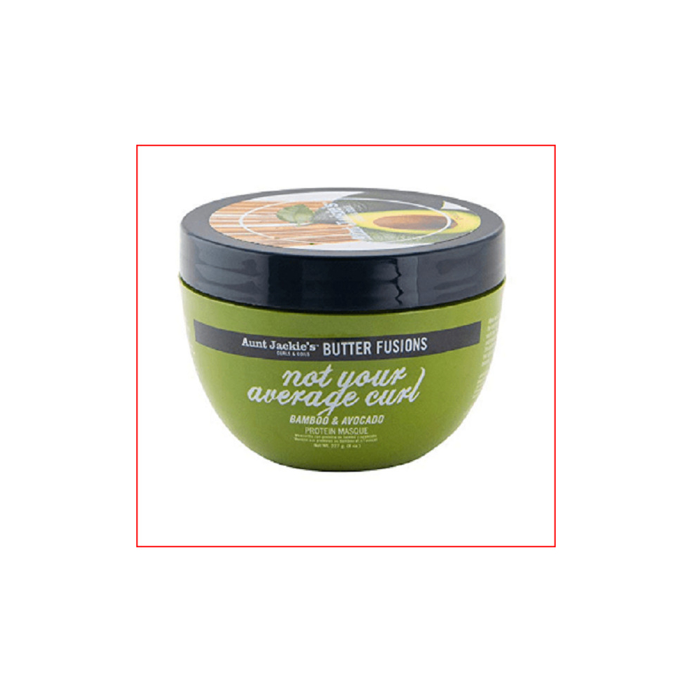 Aunt Jackie's Butter Fusions Bamboo & Avocado Protein Masque 227g.