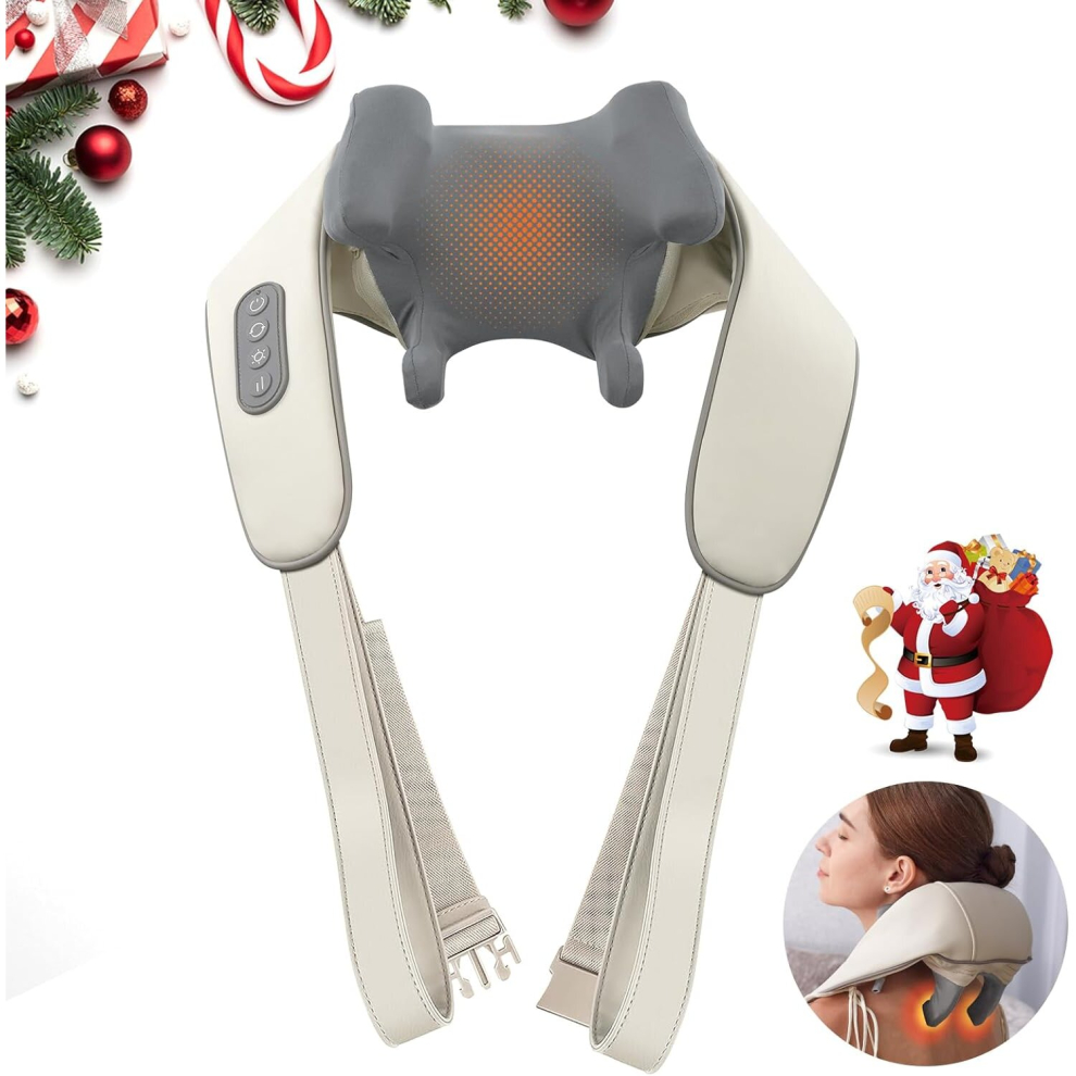 Shiatsu Shoulder Neck Massager with Heat for Pain Relief Deep
