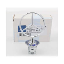 (Blue) Hood star logo emblem MERCEDES BENZ