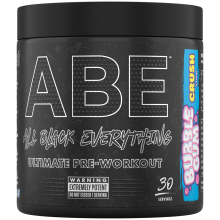 (Bubblegum Crush) Pre workout Powder ABE Creatine Beta Alanine Citrulline Vit B Energy Performance (30 Servings)