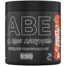 (Fruit Punch) Pre workout Powder ABE Creatine Beta Alanine Citrulline Vit B Energy Performance (30 Servings)