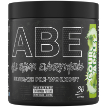 (Sour Apple) Pre workout Powder ABE Creatine Beta Alanine Citrulline Vit B Energy Performance (30 Servings)