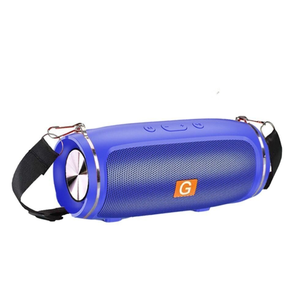 (Blue) Portable Wireless Tooth Speaker Stereo High Bass Loud Usb Fm Stereo Blue 4895171743841
