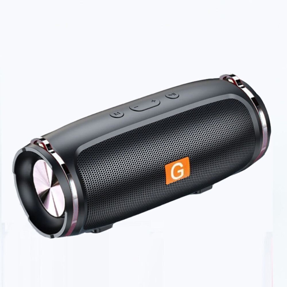 (Black) Portable Wireless Bluetooth Speaker Stereo High Bass Loud Usb Fm Stereo Black 4895171729746