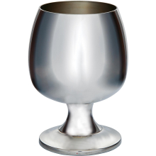 Pewter Brandy Goblet 400ml Bright Polished Finish Both Inside and out with Feature Touchmark Perfect for Engraving