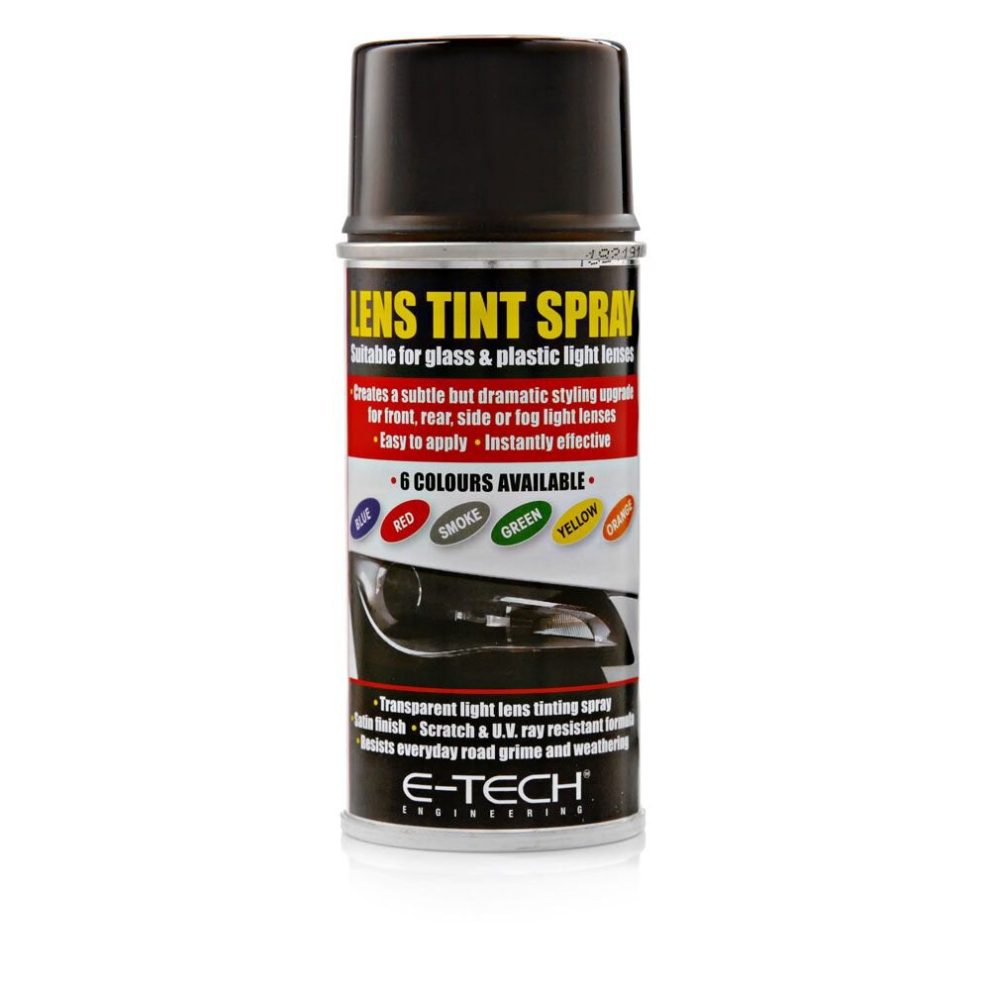 Car E-Tech Lens Tinting Spray Tint Smoke Lamps - Light/Black 5018413170000