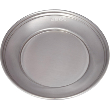 Small 6" Antique Finish Pewter Side Tea Plate Touchmarked on Rim Perfect for Engraving