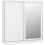 Nevada 2 Door Sliding Wardrobe White Gloss 1