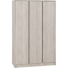 Malvern 3 Door Wardrobe in Beige Urban Snow Finish