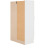 Seconique Nevada 2 Door Corner Wardrobe in White Gloss Finish 6