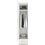 Seconique Nevada 1 Door 1 Drawer Wardrobe White Gloss Finish 1