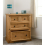 Seconique Seconique Corona 2+2 Drawer Chest - Distressed Waxed Pine 8