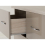 Seconique Nevada 3+2 Drawer Chest Oyster Gloss/Light Oak Effect Veneer 9