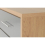 Seconique Seville 3 Drawer Chest Grey High Gloss/Light Oak Effect Veneer 12