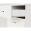 Seconique Nevada 3 Drawer Chest White Gloss 12