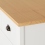 Seconique Seconique Ludlow White & Oak Lacquer 2+2 Chest 9