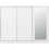 Seconique Nevada 3 Door Sliding Wardrobe White Gloss 11