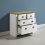 Seconique Seconique Ludlow White & Oak Lacquer 2+2 Chest 11