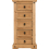 Seconique Seconique Corona Pine Tall 5 Drawer Chest - Distressed Waxed Finish 3