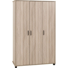 Oliver 3 Door Wardrobe Light Oak Effect