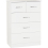 Seconique Nevada 3+2 Drawer Chest White Gloss 1