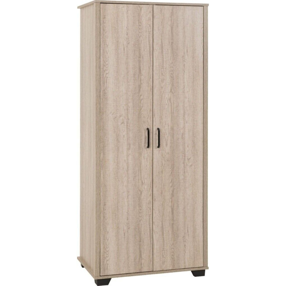 Oliver 2 Door Wardrobe Light Oak Effect