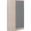 Seconique Nevada 2 Door Corner Wardrobe in Grey Gloss and Oak Effect Finish 6