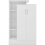 Seconique Nevada Petite Open Shelf Wardrobe White Gloss 7
