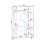 Seconique Oliver 3 Door Wardrobe Light Oak Effect 12