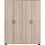 Seconique Oliver 4 Door Wardrobe Light Oak Effect 9