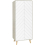 Seconique Dixie 2 Door Wardrobe in Dusty Grey and White 6