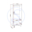 Seconique Dixie 2 Door Wardrobe in Dusty Grey and White 3