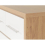 Seconique Seville 3+2 Drawer Chest White High Gloss/Light Oak Effect Veneer 11