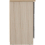 Seconique Nevada 3 Drawer Chest Grey Gloss/Light Oak Effect Veneer 11