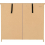 Seconique Nevada 3 Drawer Chest Grey Gloss/Light Oak Effect Veneer 8