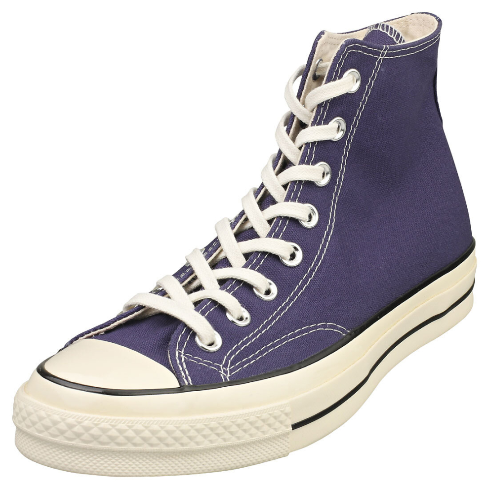 (5) Converse Chuck 70 Hi Unisex Casual Trainers in Jeans Blue