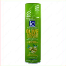 Fantasia Olive Sheen Vocht Spray 14 Ounce (414ml) (3 Pack)