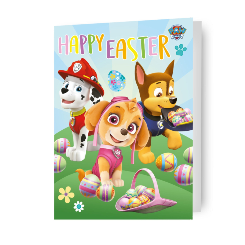 Paw Patrol Happy Easter Card