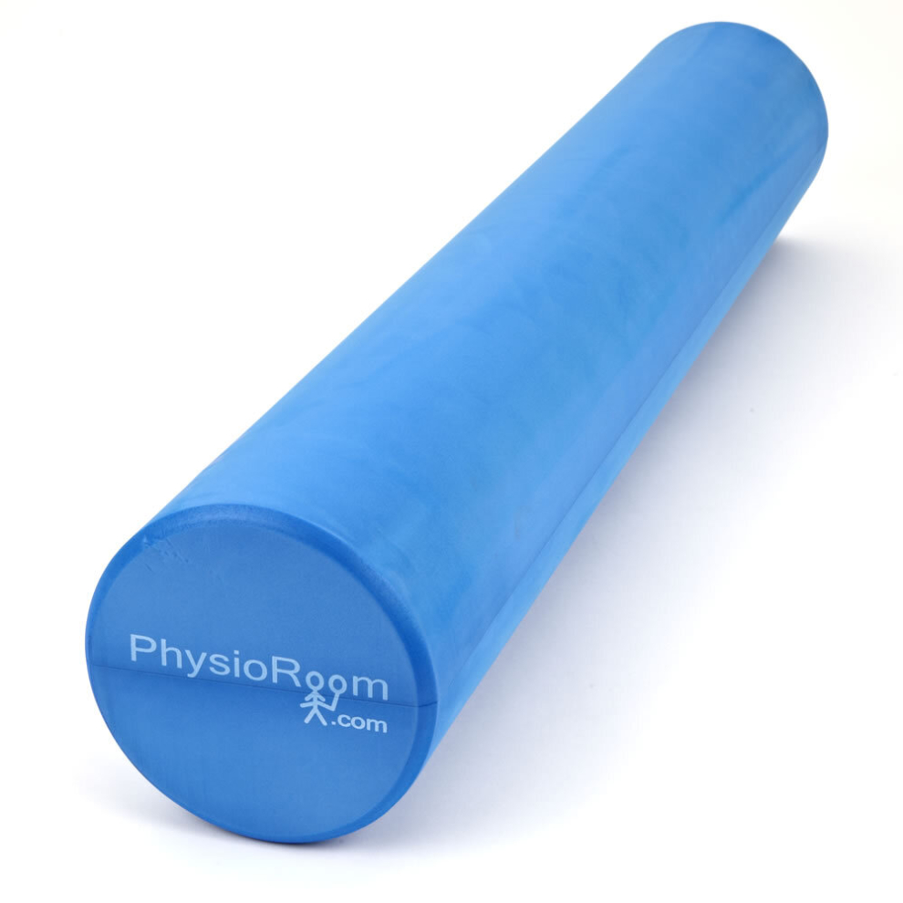 PhysioRoom Foam Roller - 15cm x 90cm - EVA Foam Roller 15x90cm Blue