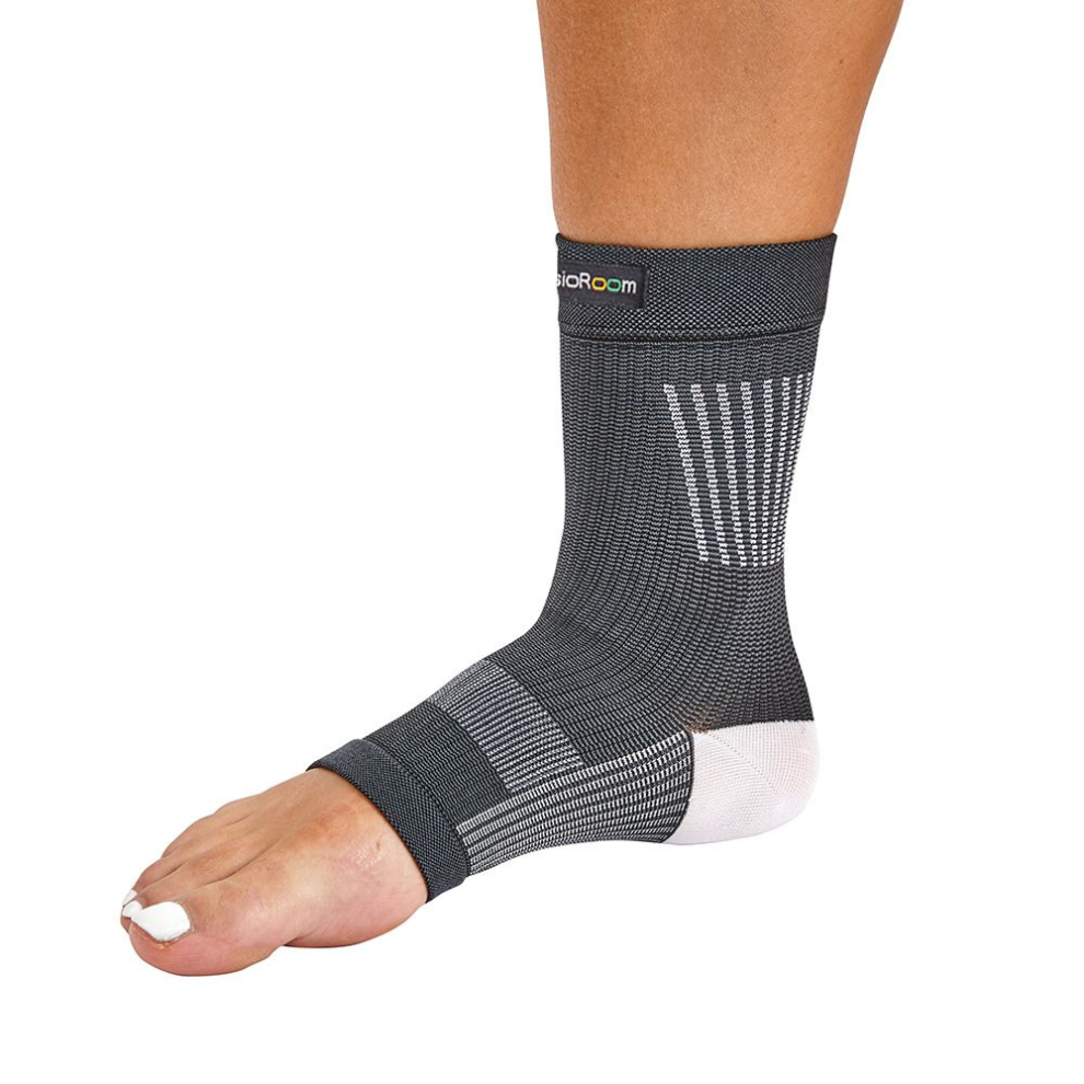 (XXL) PhysioRoom Short Compression Ankle Sleeve Sock 15~ 20mmHg