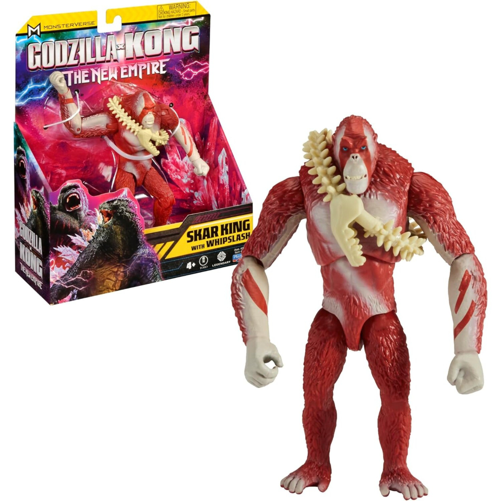 Godzilla x Kong: The New Empire 6 Inch Skar King with Whipslash Action Figure - Image 8