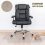 Clear Chair Mat 90x120cm Transparent Office Home Floor Protector 6