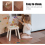 Clear Chair Mat 90x120cm Transparent Office Home Floor Protector 3
