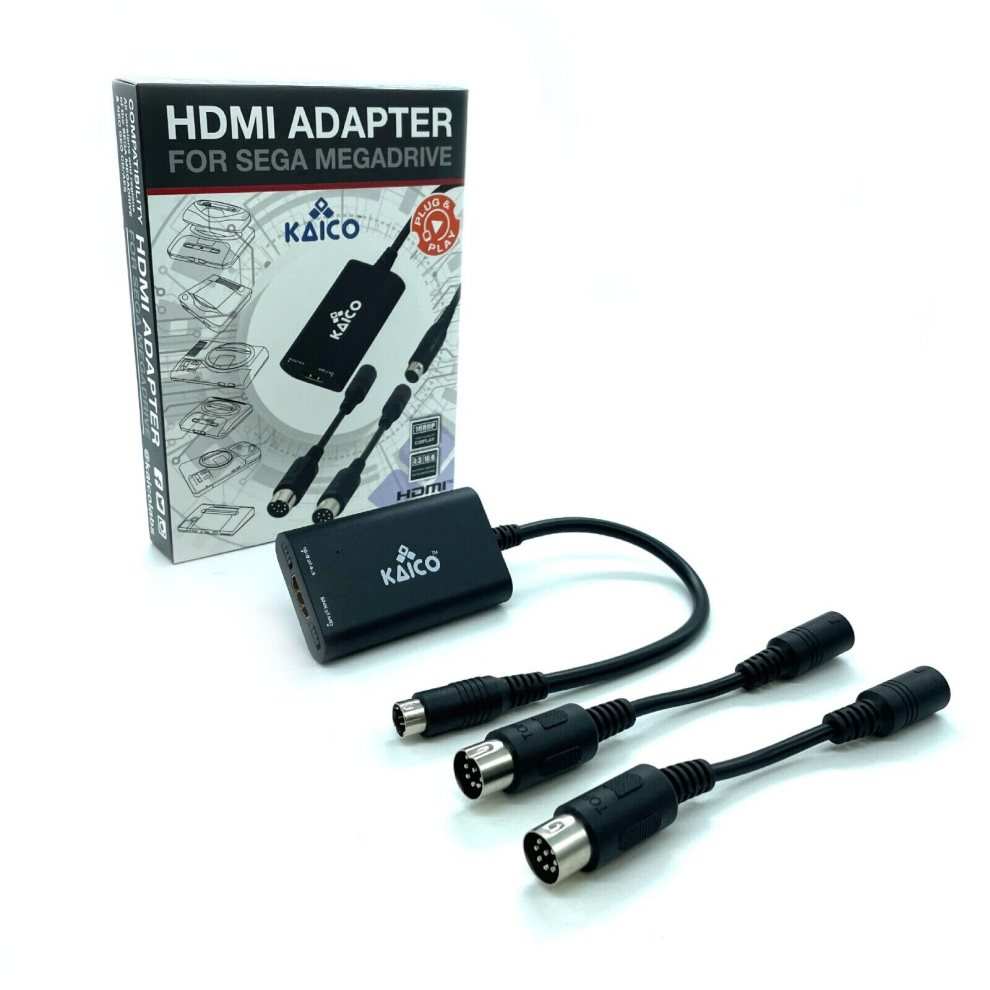 Kaico SEGA Megadrive 1080p HDMI Adapter - For use with Sega Genesis